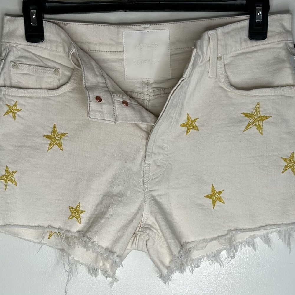 Mother The Tomcat Kick Fray Shorts New with Tags Size 31